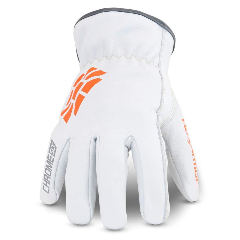 HEXARMOR | Traditional Style | Leather | Cut And Heat Resistant | Work Gloves | Chrome SLT ® Series 4061 | 4X-Large - Image 2